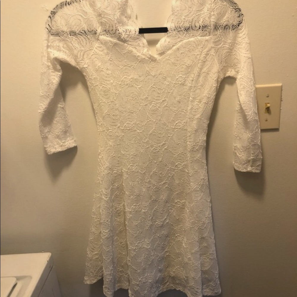 NWOT White Lace Dress